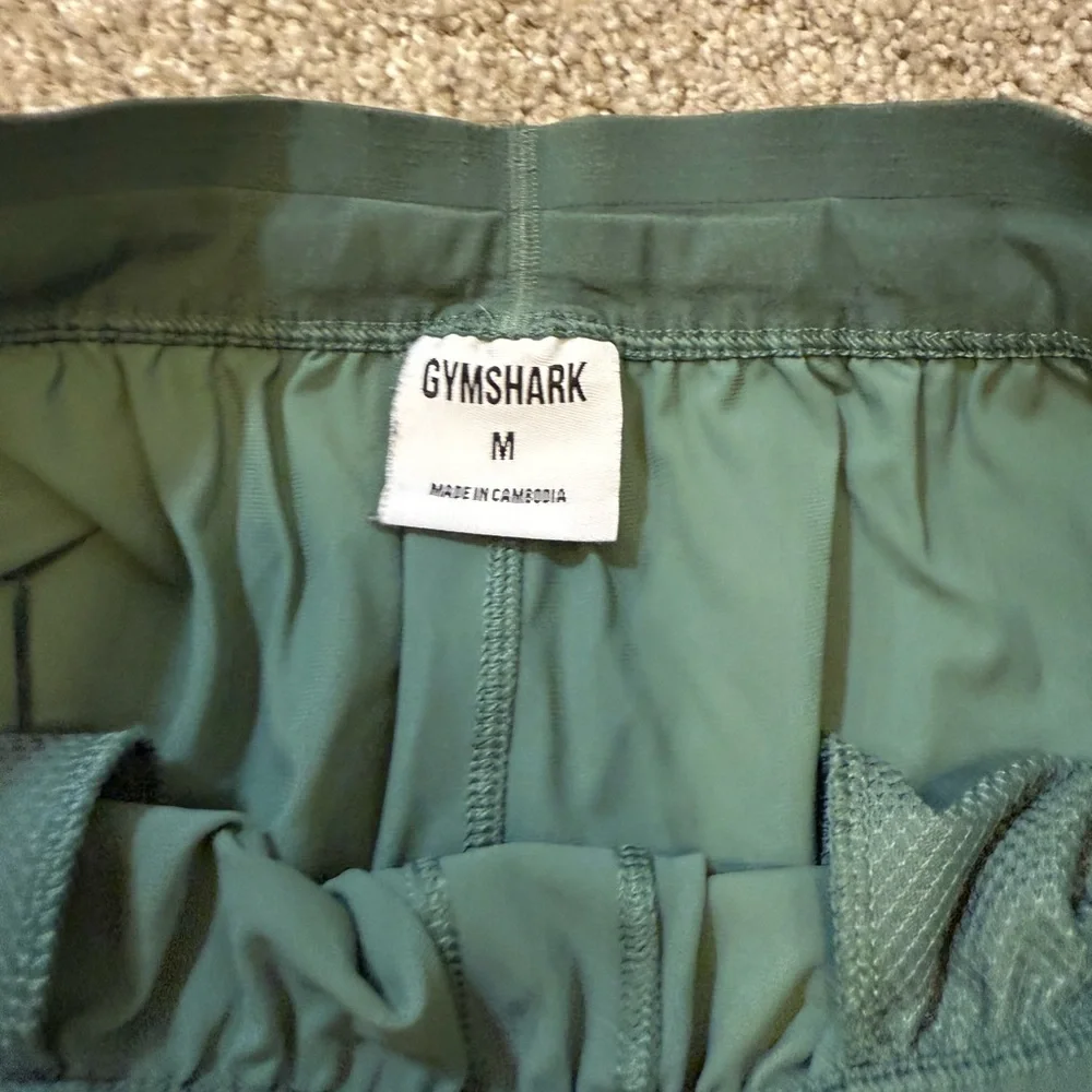 Gymshark Men’s Olive Green‎ Joggers Medium